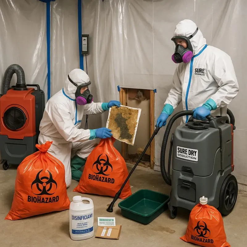 Contaminated Water Handling Protocols process in Manitou Springs, CO