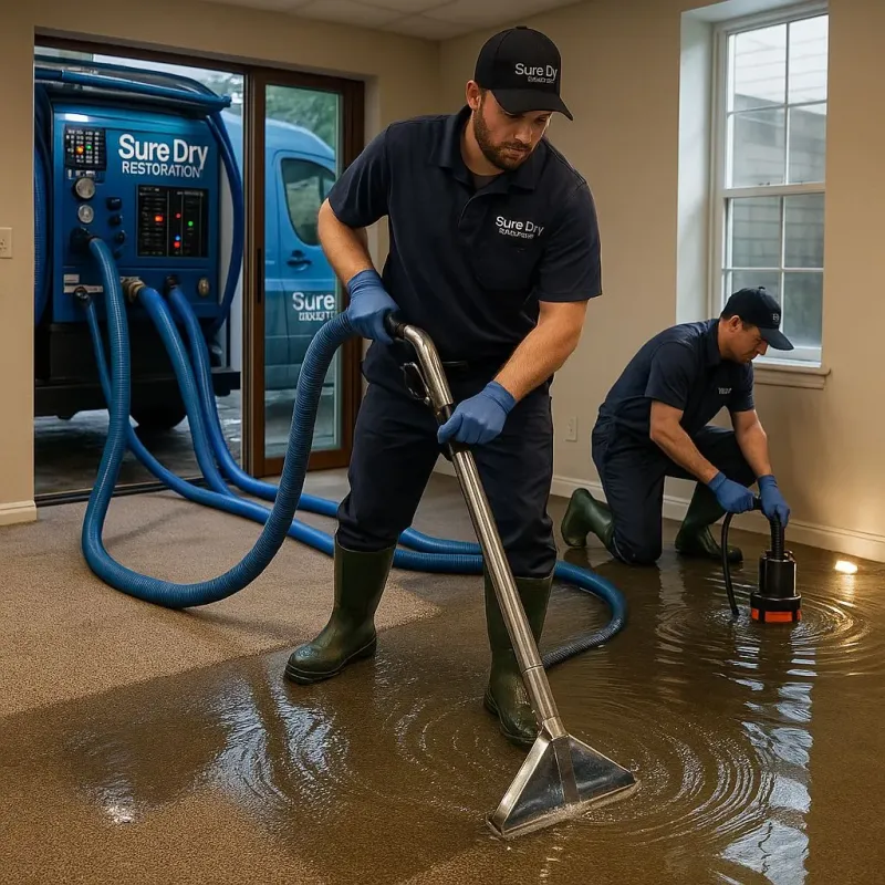 Water Extraction and Removal process in Manitou Springs, CO